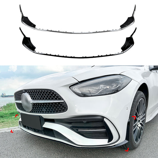 Преден Лип за Mercedes Benz C Class W206 AMG Front Lip 2022+