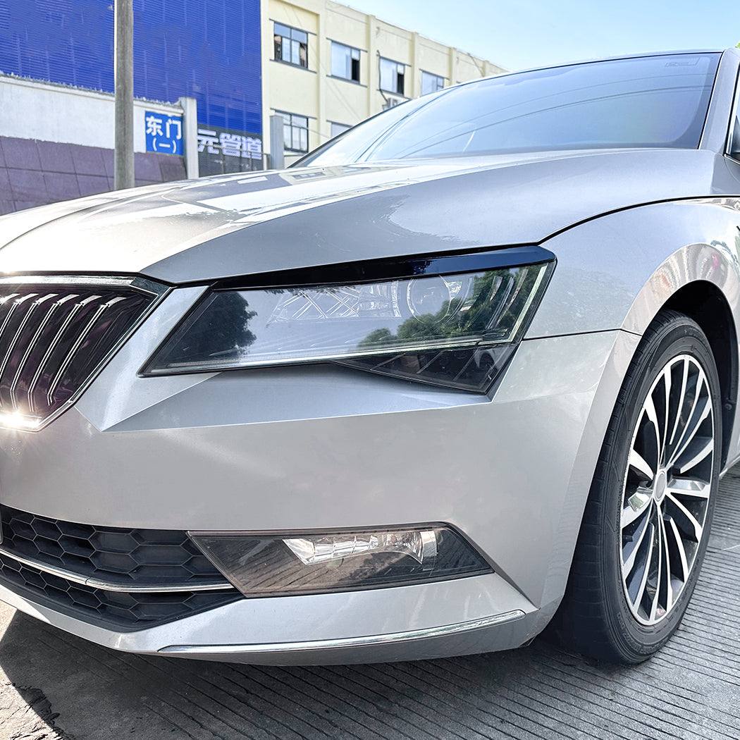 Вежди за фарове за Skoda Superb B8 2016-2018